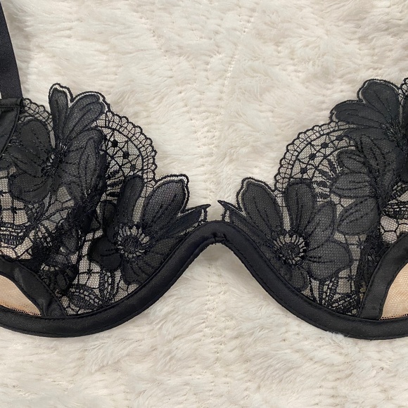 NWT For Love and Lemons 🍋 Aimee Peekaboo Underwire Bra Small DD - Picture 4 of 5